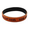 High Quality Custom Two Layer Color Coated Wristbands