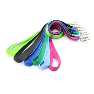 Free Sample Multi Color Lanyards With Id Card Holder